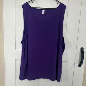 ALO Yoga Women's Purple Tank Top, Size 3XL